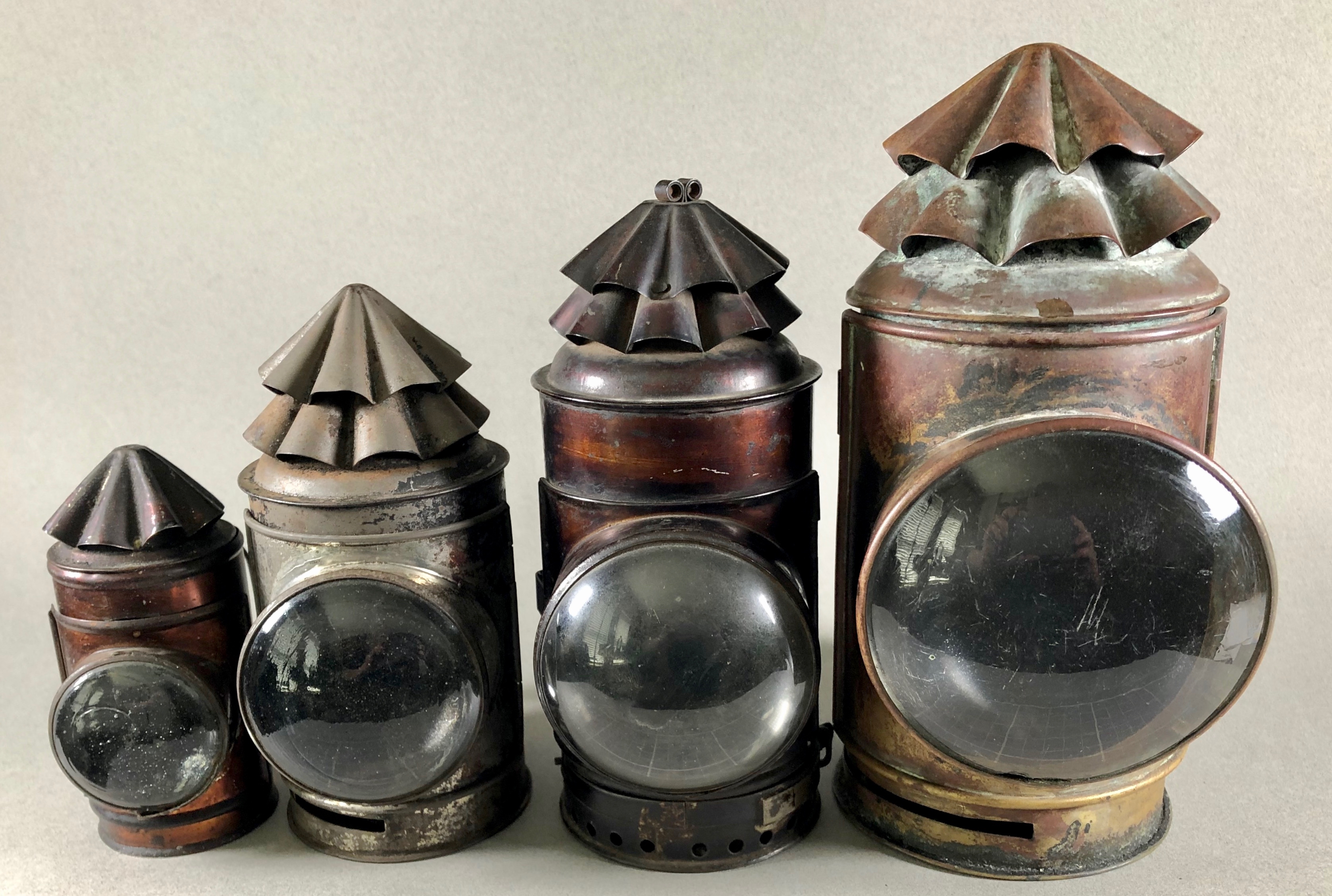 Dark Lanterns, four sizes