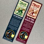 Dark Lantern Tales bookmark, side one and two